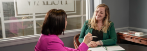 Walsh Duffield employees at table
